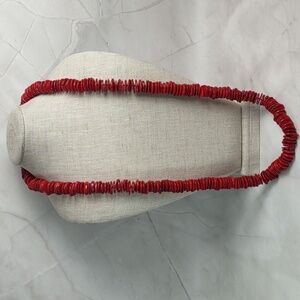 Lucas Lameth Coral Disc Necklace